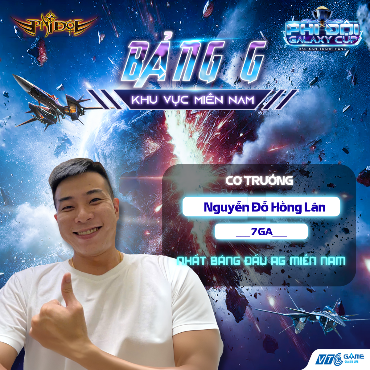 Nhất bảng G - AG Miền Nam