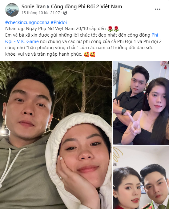 Tình cảm như cơ trưởng Phi Đội