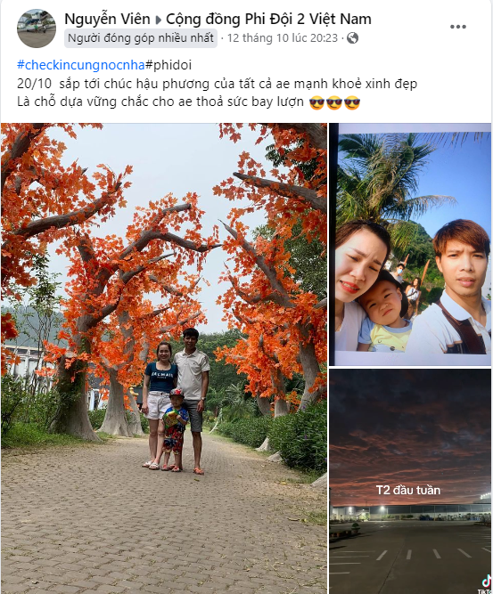 Tình cảm như cơ trưởng Phi Đội